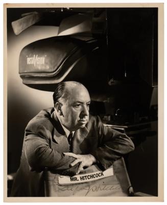 Lot #5067 Alfred Hitchcock Signed Photograph