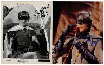 Lot #5545 Batman: West and Ward Signed Photographs