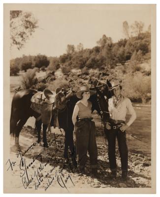 Lot #5044 Gary Cooper Signed Photograph