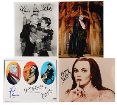Lot #5559 The Munsters (4) Signed Photographs