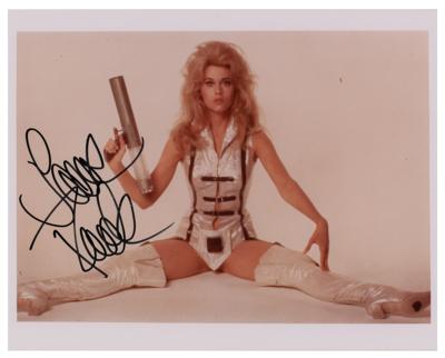 Lot #5492 Jane Fonda Signed Photograph