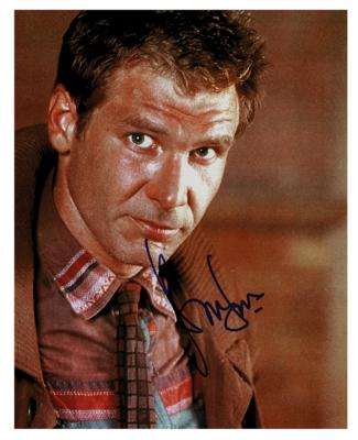 Lot #5494 Harrison Ford Signed Photograph