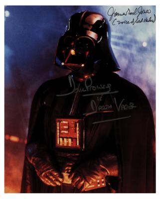 Lot #5595 Star Wars: Prowse and Jones Signed Photograph
