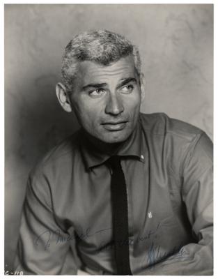 Lot #5178 Jeff Chandler Signed Photograph