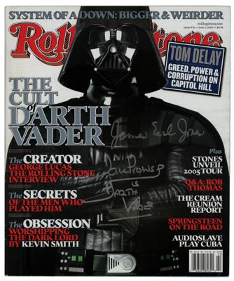 Lot #5596 Star Wars: Prowse and Jones Signed Magazine