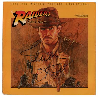 Lot #5516 Raiders of the Lost Ark: Spielberg and Williams Signed Album