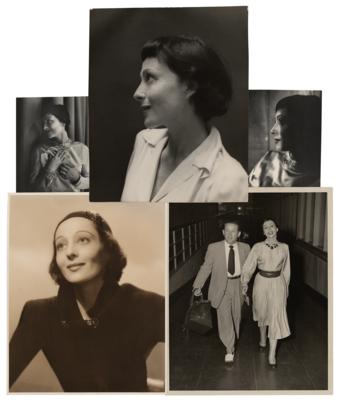 Lot #5116 Luise Rainer Archive with Unpublished Autobiography (70 pages), Handwritten Letter, and (19) Photographs - Image 9