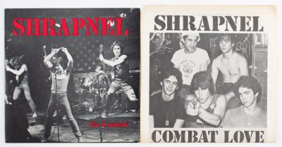 Lot #9005 Shrapnel (2) 45 RPM Single Records