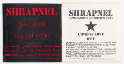 Lot #9005 Shrapnel (2) 45 RPM Single Records - Image 2