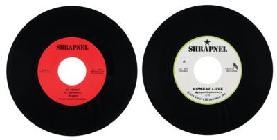 Lot #9005 Shrapnel (2) 45 RPM Single Records - Image 3