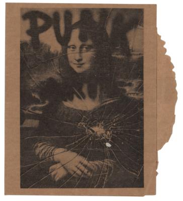 Lot #9001 Punk Art 'Paper Bag' 1978 Exhibition