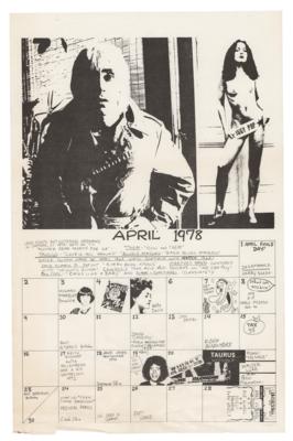 Lot #9002 Punk Magazine 1978 Calendar - Image 3
