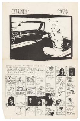 Lot #9002 Punk Magazine 1978 Calendar - Image 4
