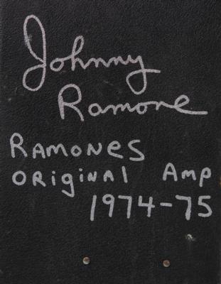 Lot #9010 Johnny Ramone's Stage-Used and Owned Electro-Harmonix Mike Matthews Freedom Amp - Image 10