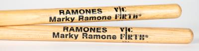 Lot #9012 Marky Ramone Studio-Used Drum Sticks from the Recording of Adios Amigos - Image 2