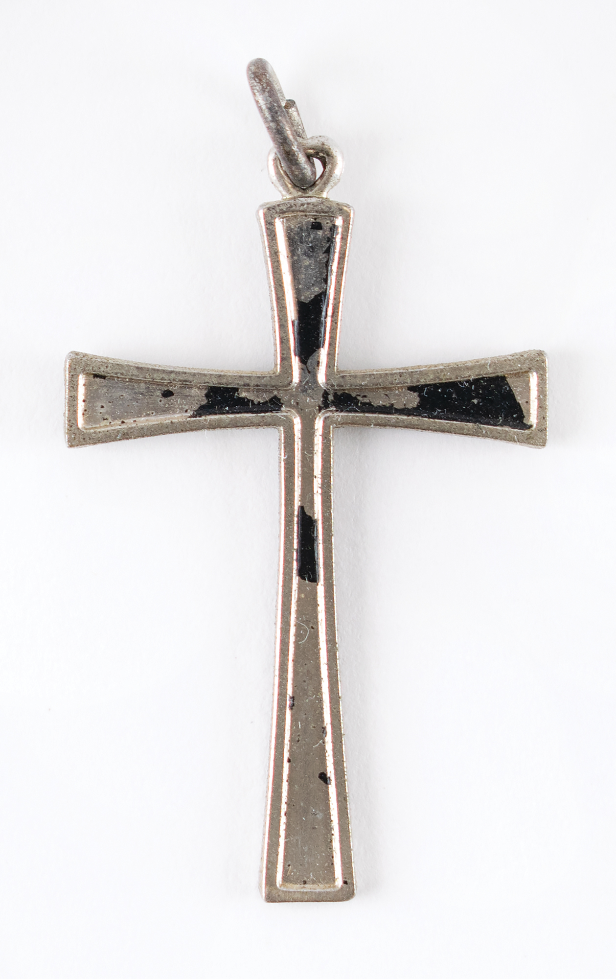 Lot #9025 Iggy Pop's Cross Necklace Pendant