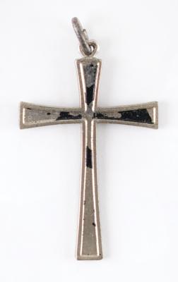 Lot #9025 Iggy Pop's Cross Necklace Pendant