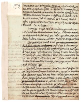 Lot #358 Honore Gabriel Riqueti, comte de Mirabeau Handwritten Manuscript - Image 2