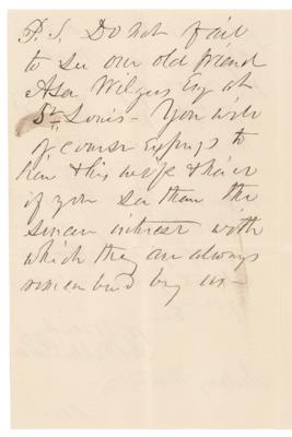 Lot #79 Franklin Pierce Autograph Letter Signed as President - Image 5