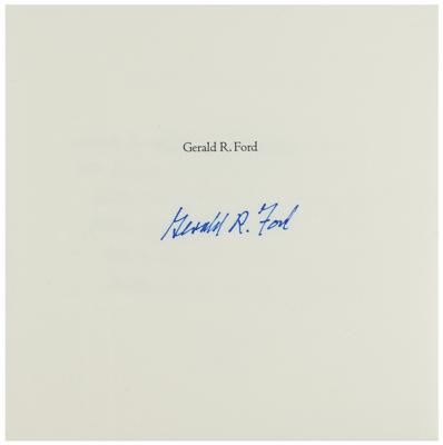 Lot #44 Gerald Ford Signed Book - Image 2