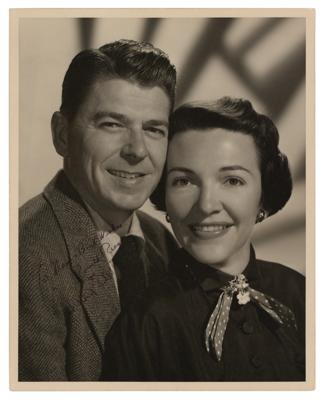 Lot #83 Ronald and Nancy Reagan Signed Photograph - Image 1