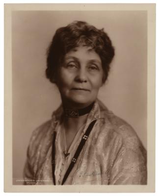 Lot #104 Emmeline Pankhurst Signed Photograph - Image 1