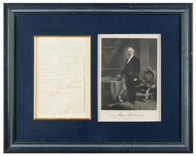 Lot #17 James Buchanan Autograph Letter Signed