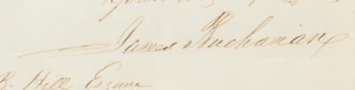 Lot #17 James Buchanan Autograph Letter Signed - Image 3