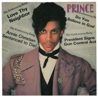 Lot #740 Prince Signed Album