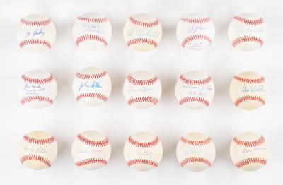 Lot #986 NY Mets: Inaugural 1962 Team Signed Baseball Collection (55) - Image 2