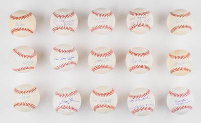 Lot #986 NY Mets: Inaugural 1962 Team Signed Baseball Collection (55) - Image 3