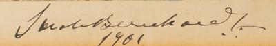 Lot #893 Sarah Bernhardt Signed Photograph - Image 3