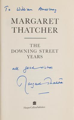 Lot #408 Margaret Thatcher (2) Signed Books - Image 3
