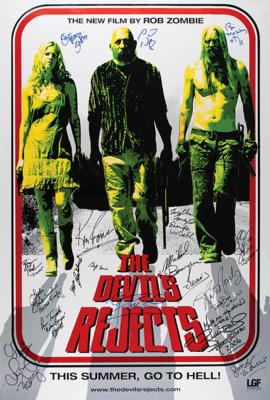 Lot #913 The Devil's Rejects Multi-Signed Poster