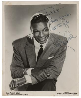 Lot #795 Nat King Cole Signed Photograph