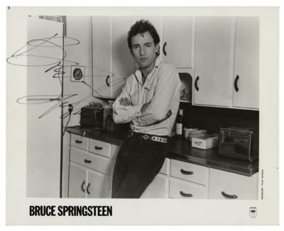 Lot #849 Bruce Springsteen Signed Photograph