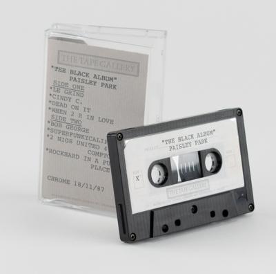 Lot #738 Prince: 1987 Black Album UK Promo Cassette and Sleeve - Image 2