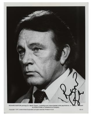 Lot #899 Richard Burton Signed Photograph