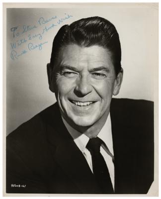 Lot #82 Ronald Reagan Signed Photograph - Image 1