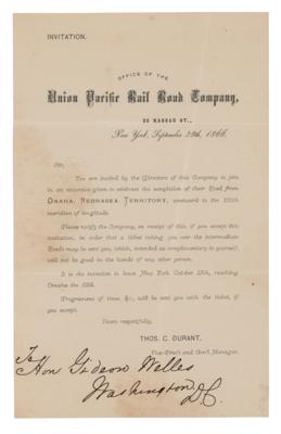 Lot #513 John A. Dix Letter Signed to Gideon Welles - Image 2