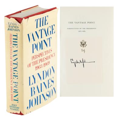 Lot #61 Lyndon B. Johnson Signed Book - Image 1