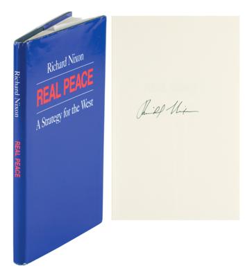 Lot #67 Richard Nixon Signed Book - Image 1