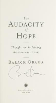 Lot #75 Barack Obama Signed Book - Image 2