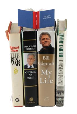 Lot #80 Presidents (5) Signed Books