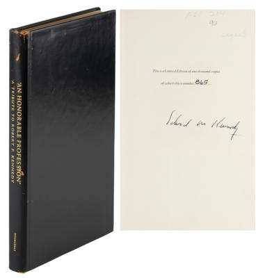 Lot #319 Ted Kennedy Signed Book