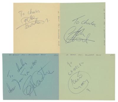 Lot #734 The Who Signatures