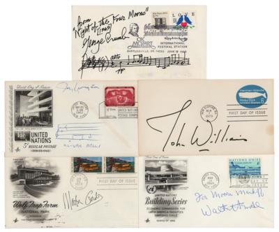 Lot #786 Composers (5) Signed Covers - Image 1