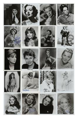 Lot #888 Actresses (20) Signed Photographs - Image 1