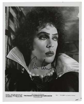 Lot #907 Tim Curry Signed Photograph