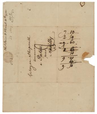 Lot #153 Thomas Paine Autograph Letter Signed - Image 3